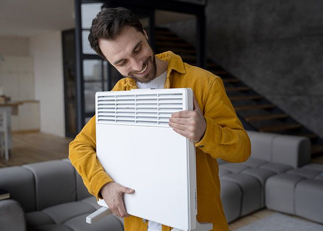 Installation de chauffage avec EDEN